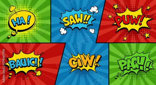 comic chat box set