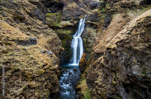 Gluggafoss waterfall in Iceland