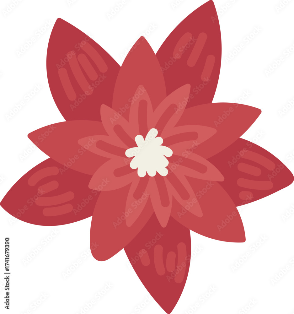 Fototapeta premium Hand Drawn Flower
