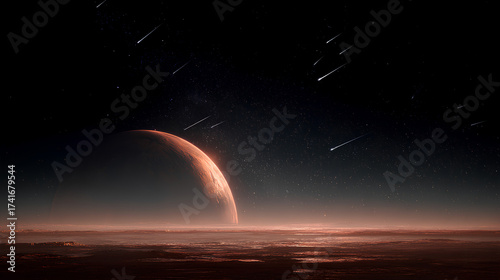 Cosmic View of Planet Mars