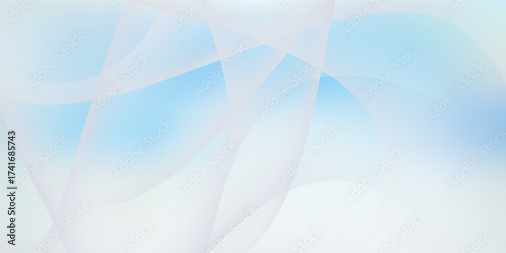 Fototapeta premium abstract blue wave background modern background design vector illustration Eps10