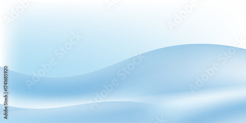 Abstract blue background. wave modern