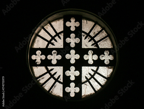 stained glass window