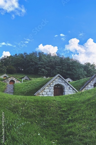 house in the mountains