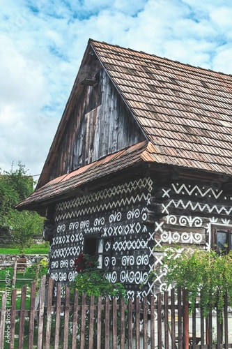 old wooden house
