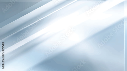 Abstract blue background with smooth, intersecting lines and gradients