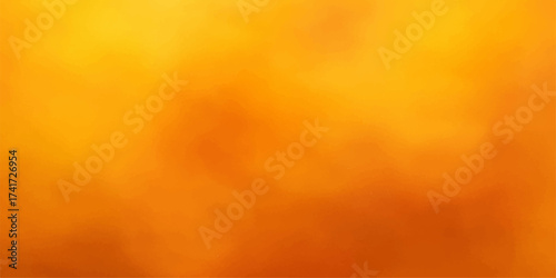 Abstract orange fiery background with flames and smoke