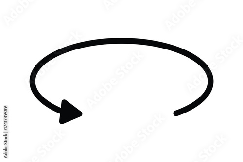 round and rotate arrow icon, 90 180 360 degree round and rotate arrow icon.