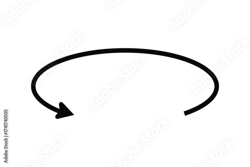 round and rotate arrow icon, 90 180 360 degree round and rotate arrow icon.