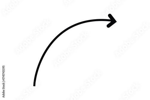 wave curved long arrow icon,arrow icon, long arrow icon, up and down arrow icon.