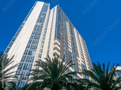 Photography Residential and commercial Apartment building in inner west Sydney suburb , Sydney NSW Australia