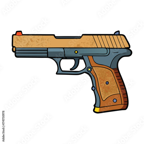 Walther PPQ — a striker-fired 9mm pistol famed for its ergonomic grip, crisp trigger, and reliable performance; compact, accurate; popular with law enforcement and sports shooters.