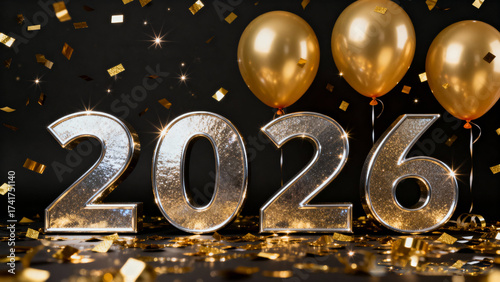 Happy New Year 2026 Golden Celebration