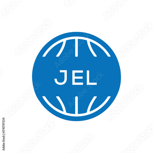 JEL Basketball Icon Logo. JEL Design for Sports Team, Club, and Athletic Branding. JEL Best Icon.
