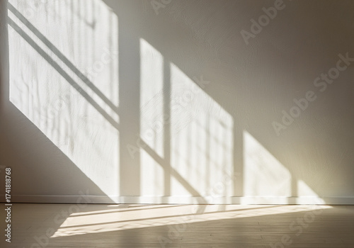 Minimal Interior with Light and Shadow