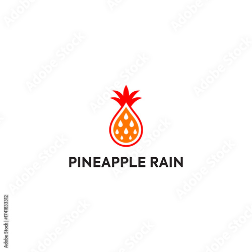 pineapple logo vector