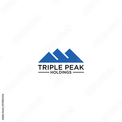 Triple peak logo