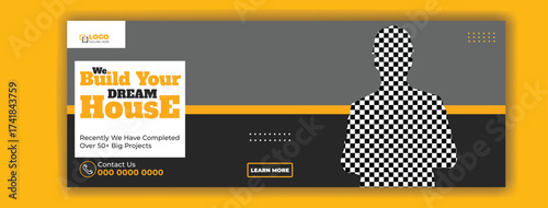 Professional Construction and Home Repair Social Media Post Template Set.
We Build Your Dream House - Construction Company Advertisement.
Modern Residential and Commercial Construction Agency Ad.