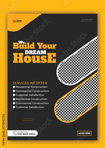 Professional Construction and Home Repair Social Media Post Template Set.
We Build Your Dream House - Construction Company Advertisement.
Modern Residential and Commercial Construction Agency Ad.