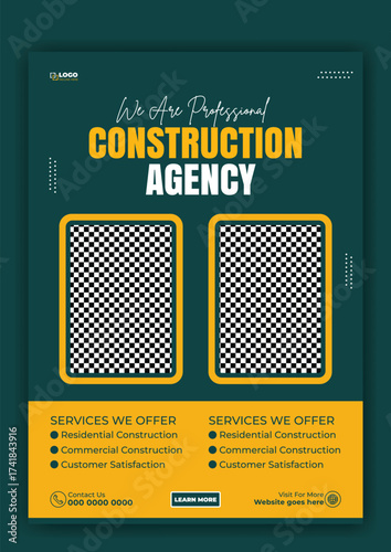 Professional Construction and Home Repair Social Media Post Template Set.
We Build Your Dream House - Construction Company Advertisement.
Modern Residential and Commercial Construction Agency Ad.