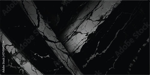 Grunge textured film strip background with vintage dark design