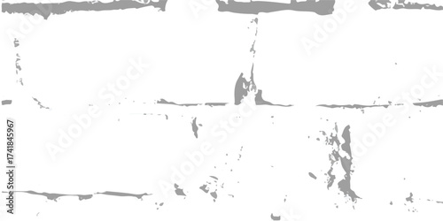 isolated water splash on white background, grunge