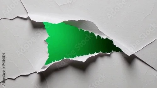 hole in paper