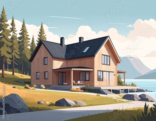 scandinavian house