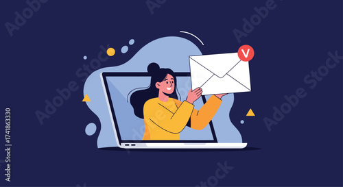 Digital communication and email marketing for modern businesses.