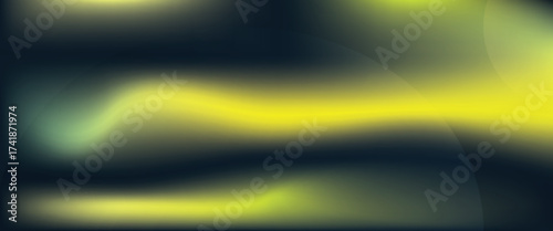Dark and yellow abstract background with subtle circles, perfect for modern designs, tech themes, wallpapers, or trending banners. eps10.