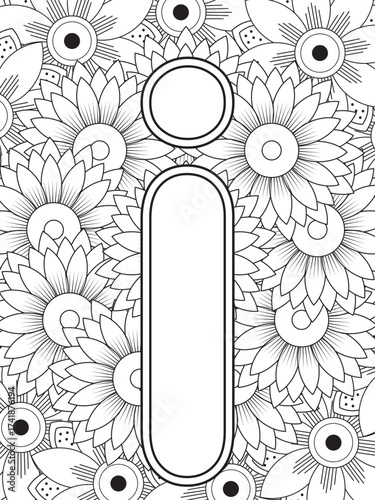 Flowers Coloring Pages For Adules