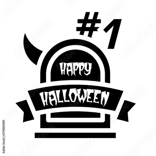 graveyard party glyph icon