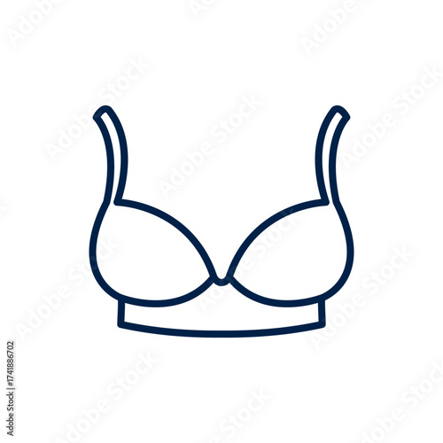 Bra vector illustration icon