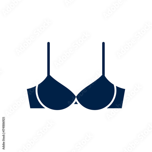 Bra vector illustration icon