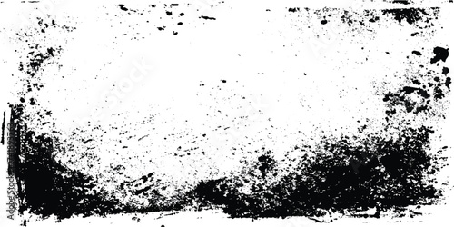 Abstract texture dust particle and dust grain on white background, Overlay textures set stamp with grunge effect.