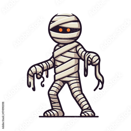 mummy illustration design