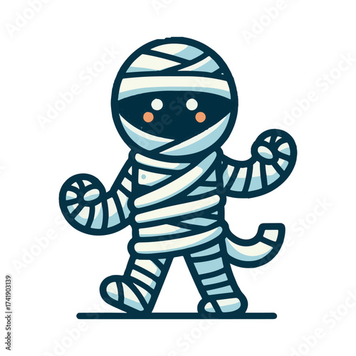 mummy illustration design
