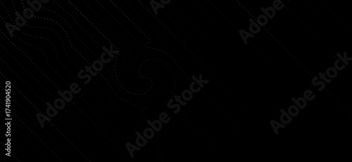Elegant dark backdrop featuring subtle, swirling patterns formed by fine dotted lines, creating a sophisticated and understated aesthetic with a minimalist design