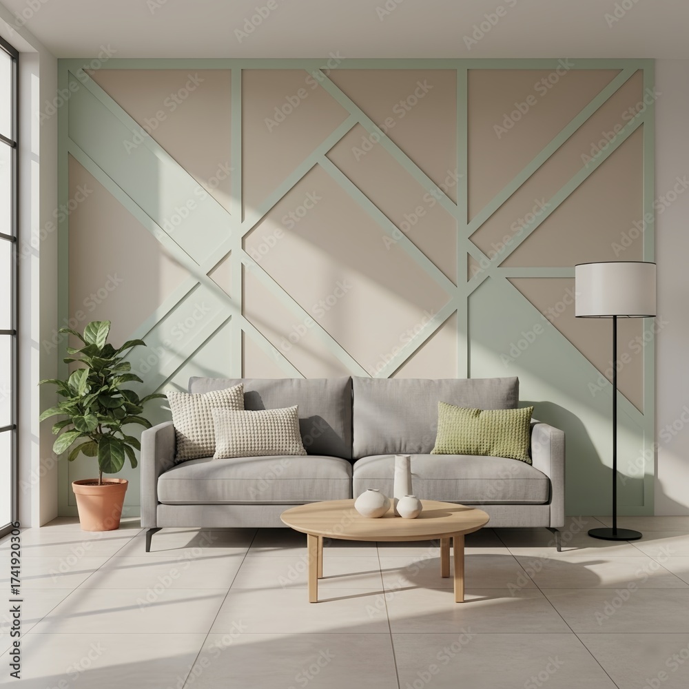 Fototapeta premium modern living room