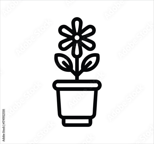 Gardening and Agriculture set of web icons in line style. Grow your own food, greenhouse, seedling, sprout, farmer, watering can, pollination, organic farming, fertilizer, and plant care thin outline 