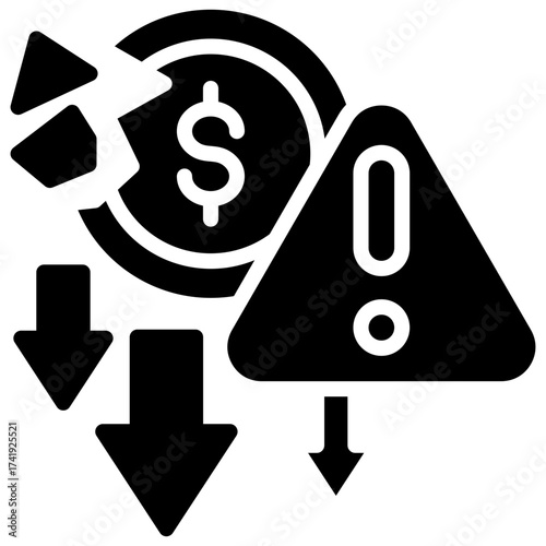 Financial Crisis Icon