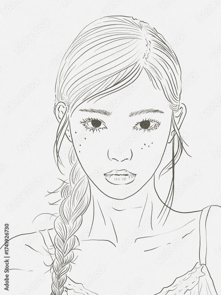 Fototapeta premium Painting illustration drawing 