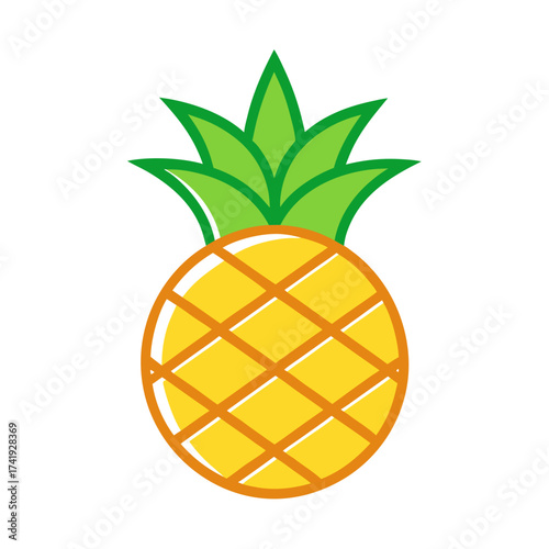Pineapple Drink Logo