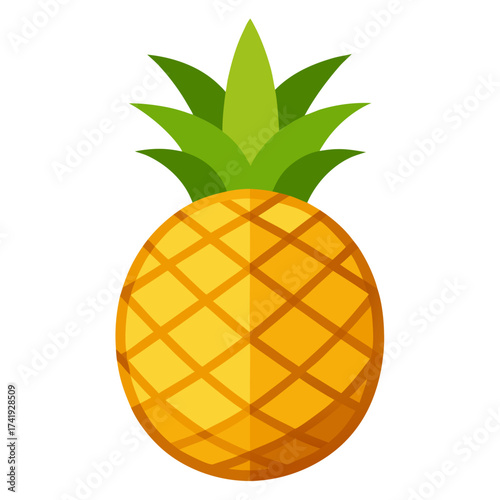Fresh Pineapple Vector