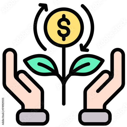 Business Sustainability Icon