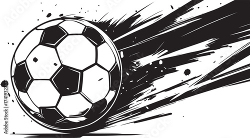 Dynamic soccer ball speed splash