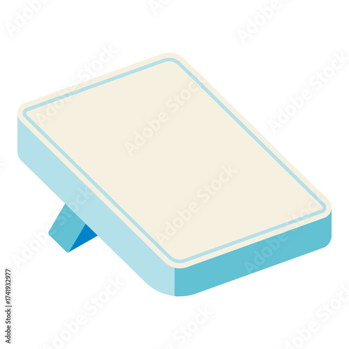 Starlink wifi device antenna flat icon