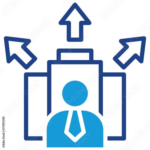 Outsourcing Icon