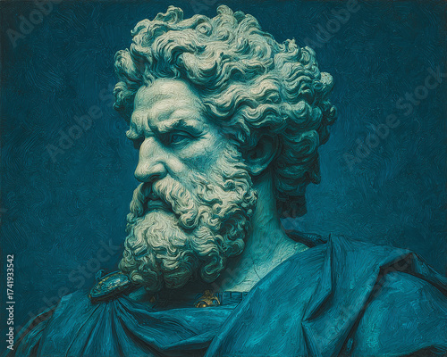 Mysterious ringed celestial body illuminating the sky with a cosmic glow above the clouds