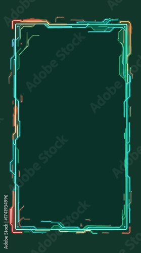 Frame for the background